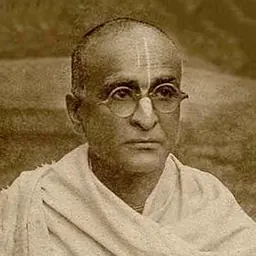 Portrait of Bhaktisiddhanta Saraswati
