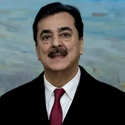 Portrait of Yusuf Raza Gilani