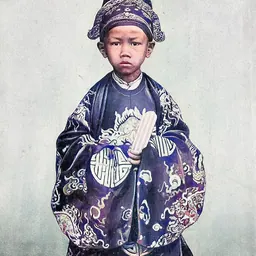 Portrait of Duy Tân