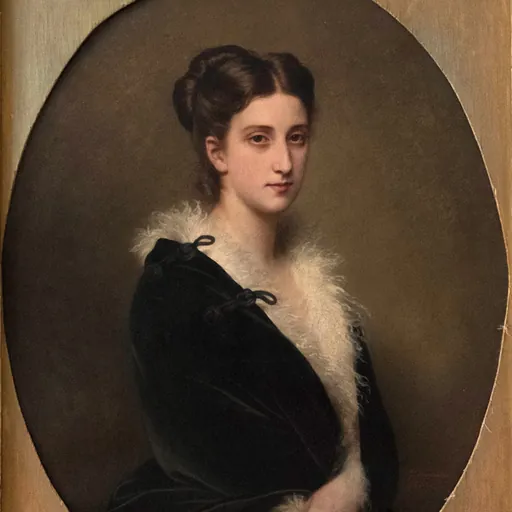 Portrait of Maria Elimovna Meshcherskaya