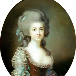 Portrait of Antoinette Saint-Huberty