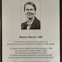 Portrait of Marjory Warren