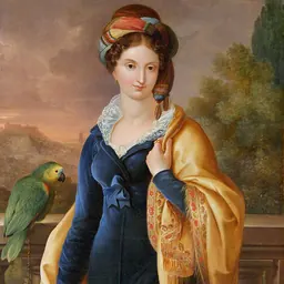 Portrait of Princess Maria Anna of Saxony