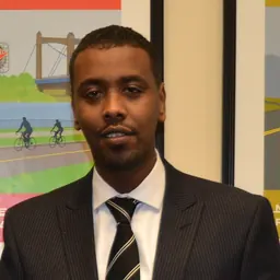 Portrait of Abdi Warsame