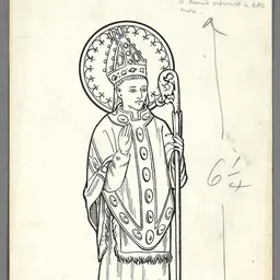 Portrait of Saint Eigrad