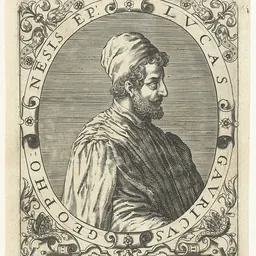 Portrait of Luca Gaurico