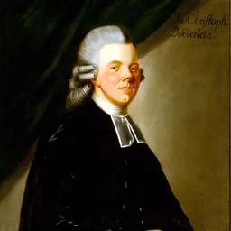 Portrait of Johann Christoph Döderlein