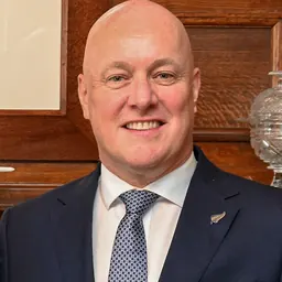Portrait of Christopher Luxon