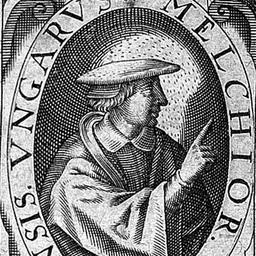 Portrait of Melchior Cibinensis
