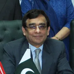Portrait of Javaid Laghari