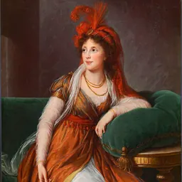 Portrait of Ana Gruzinskaya Galitzine
