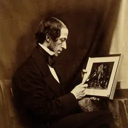 Portrait of Philip Henry Delamotte
