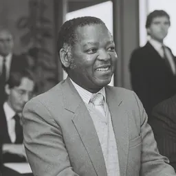 Portrait of Peter Mmusi
