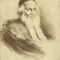 Portrait of Simchah ben Abraham Calimani