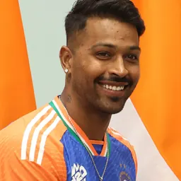 Portrait of Hardik Pandya