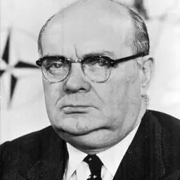 Portrait of Paul-Henri Spaak