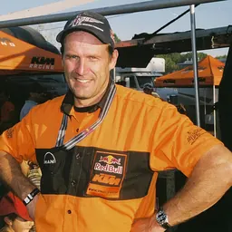 Portrait of Heinz Kinigadner