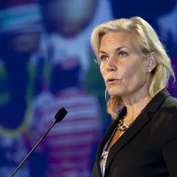 Portrait of Gunilla Carlsson