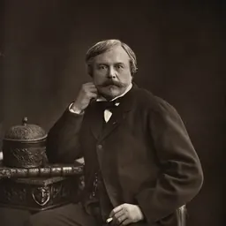 Portrait of Edmond de Goncourt