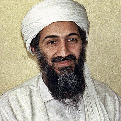 Portrait of Osama bin Laden