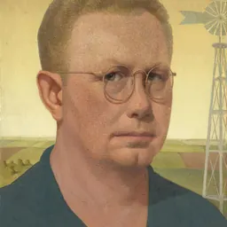 Portrait of Grant Wood