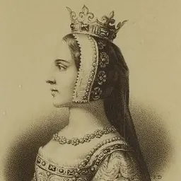 Portrait of Joan I, Countess of Auvergne