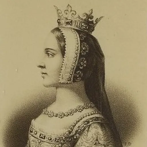 Portrait of Joan I, Countess of Auvergne