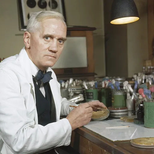 Portrait of Alexander Fleming