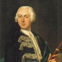 Portrait of Johann Joachim Quantz
