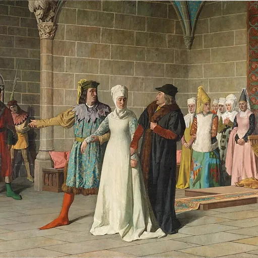 Portrait of Constance of Aragon, Queen of Majorca