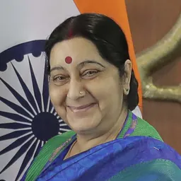 Portrait of Sushma Swaraj