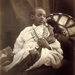 Portrait of Prince Alemayehu