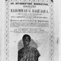 Portrait of Mahommah Gardo Baquaqua