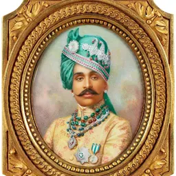 Portrait of Sajjan Singh of Ratlam