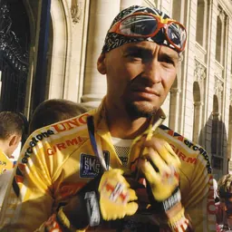 Portrait of Marco Pantani