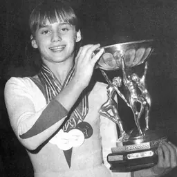 Portrait of Nadia Comăneci