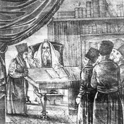 Portrait of Yisroel Hopsztajn