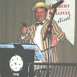 Portrait of The Yorkshire Musical Saw Man