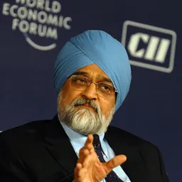 Portrait of Montek Singh Ahluwalia