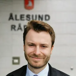 Portrait of Håkon Lykkebø Strand