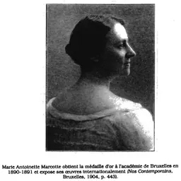 Portrait of Marie Antoinette Marcotte