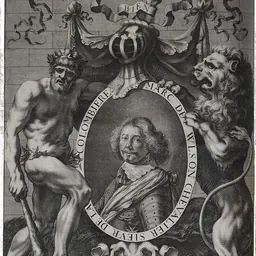 Portrait of Marcus Vulson de la Colombière