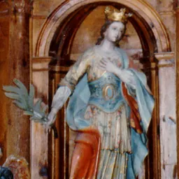 Portrait of Columba of Sens