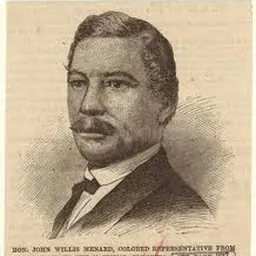 Portrait of John Willis Menard