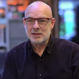 Portrait of Brian Eno