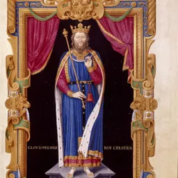 Portrait of Clovis I