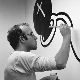 Portrait of Keith Haring