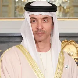 Portrait of Hazza bin Zayed bin Sultan Al Nahyan