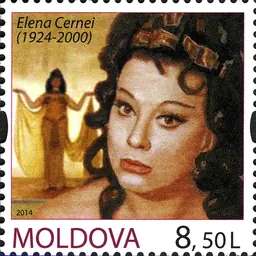Portrait of Elena Cernei