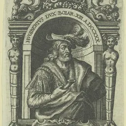 Portrait of Hugbert of Bavaria